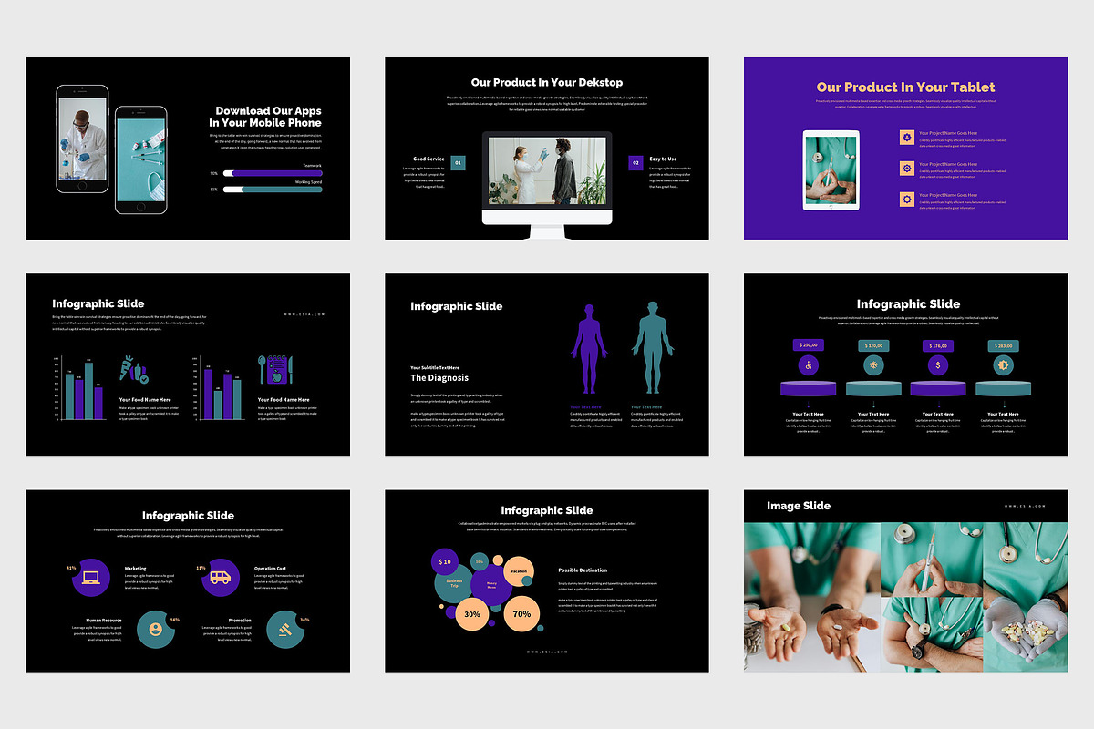 Esia : Healthcare Business Keynote, a Presentation Template by Punkl Camp (Photo 4 of 9)