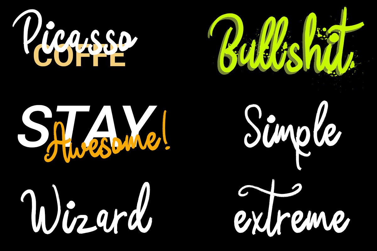 Donkeymonk Font preview 5