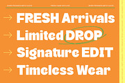 Gakerty Bold Display Sans Serif, a Sans Serif Font by timelesstype.co (Thumbnail 2 of 10)