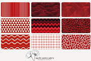 80 red geometric seamless pattern, a Pattern Graphic by Poppy Lane Studio (Thumbnail 4 of 11)