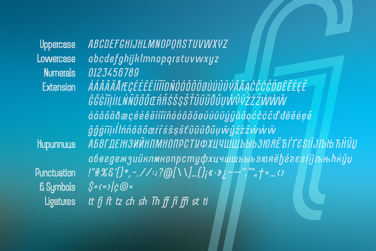 Chokana Light Italic, a Sans Serif Font by NREY (Photo 2 of 7)