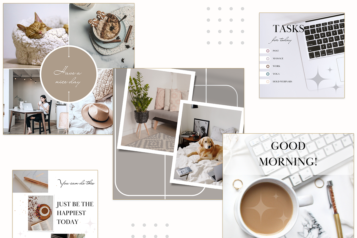 40 Template for Instagram. Autumn, a Social Media Template by uiux_Marty (Photo 4 of 9)