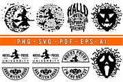 Halloween SVG & PNG Design Bundle, a Graphic by D2PUTRI (Thumbnail 14 of 14)