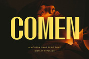 Comen Modern Sans Serif Font, a Sans Serif Font by Perfectype (Thumbnail 1 of 10)