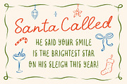 Whimsical Font Duo, Christmas Icons, a Script Font by Ayya Studio (Thumbnail 2 of 13)