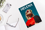Rustea Display Fonts, a Font by Yukita Creative (Thumbnail 5 of 12)