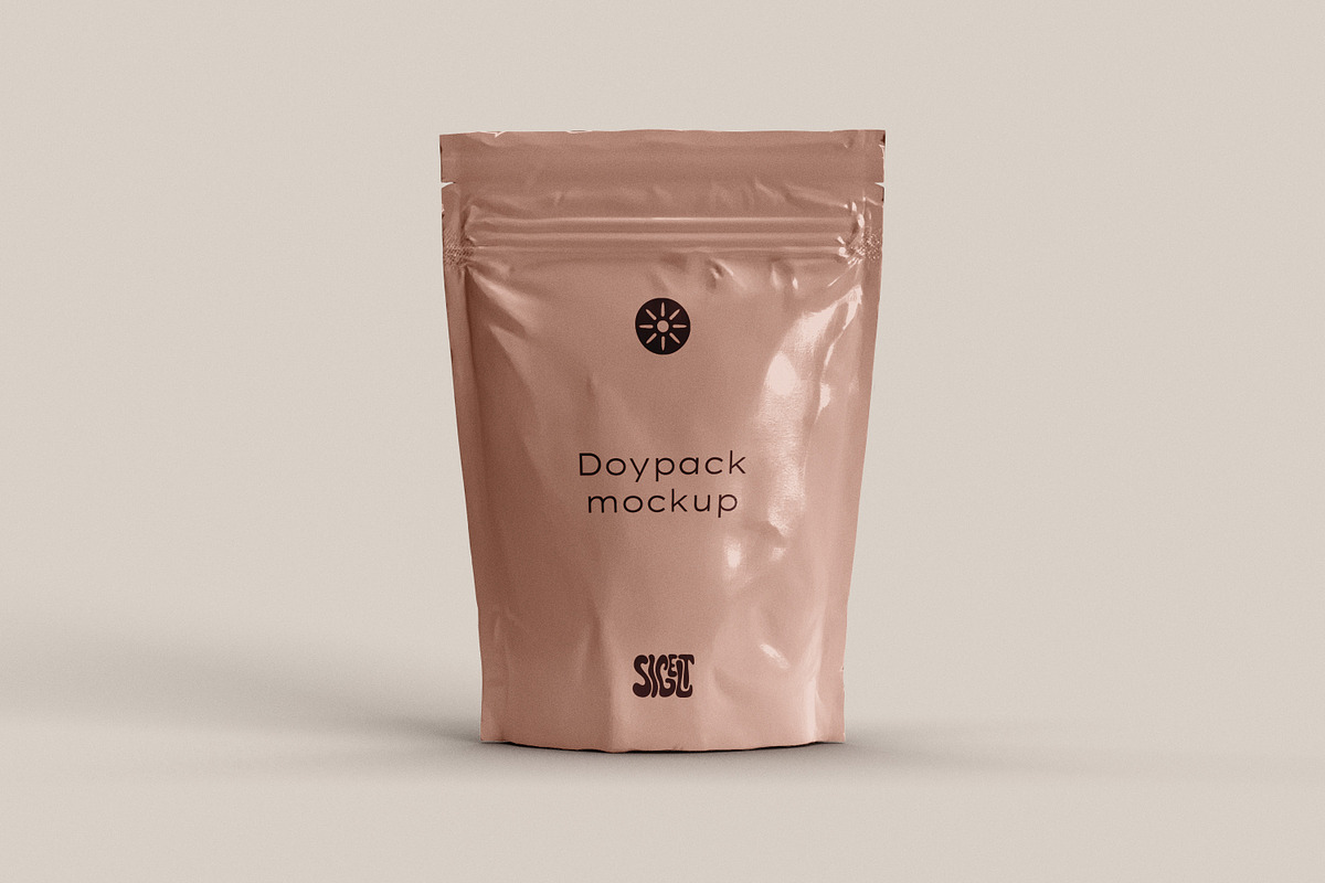 Digital Food Pouch Mockup, a Cups & Container Mockup by Sigelt (Photo 4 of 10)