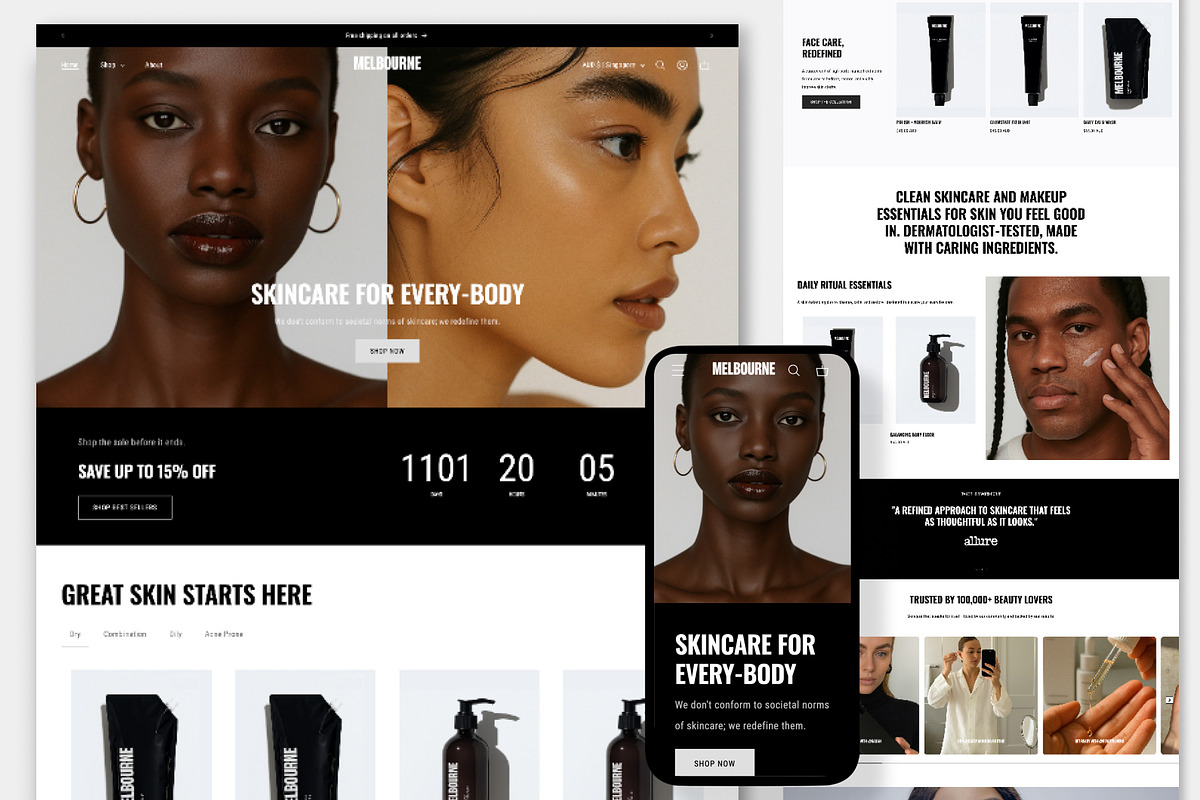 MELBOURNE 2.0 | Shopify Theme, a Websites & App Template by Studio Mayde (Photo 3 of 9)