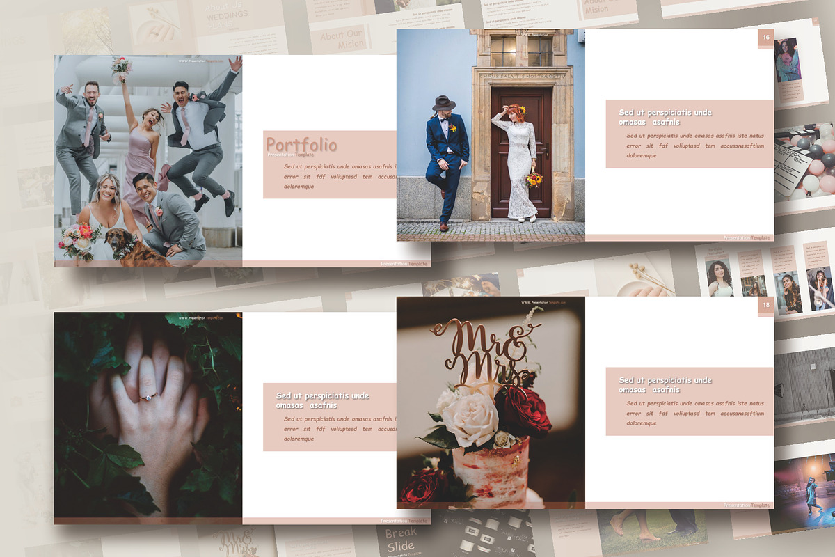 Wedding Plans Powerpoint Template, a Presentation Template by Aji Gallery (Photo 3 of 5)