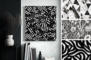 48 seamless black mix modern pattern, a Pattern Graphic by ARTOZEN DIGITAL (Thumbnail 11 of 15)