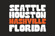 Sunny Funky Bold Display Font, a Sans Serif Font by Heinzel Std (Thumbnail 2 of 10)