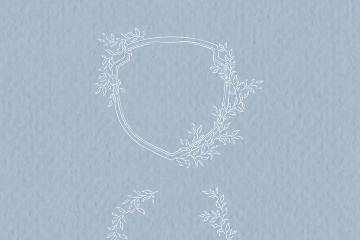 Hand Drawn Wedding Crests & Greenery, an Illustration by Blushed Design by Katrina (Photo 3 of 5)