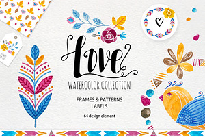 ♥ Love & Watercolor Collection ♥
