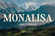 CS Monalisa – Classic Font, a Serif Font by Craft Supply Co. (Thumbnail 1 of 8)
