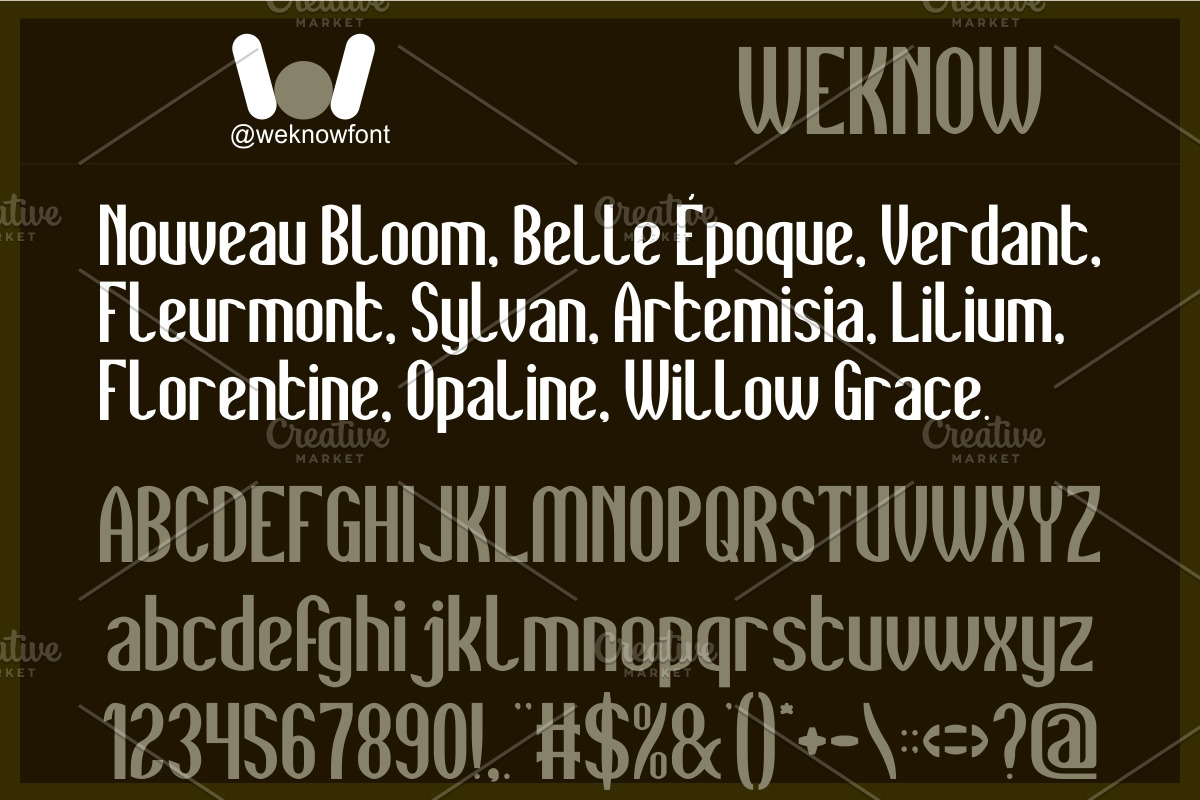 Butter Coffee font, a Sans Serif Font by weknow (Photo 4 of 8)