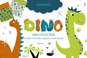 Dino Kids Collection Alphabet