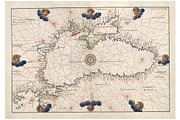 Antique Nautical Charts, a Texture Graphic by Blue Line Design (Thumbnail 14 of 21)