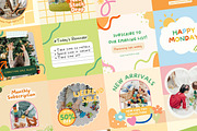 Kids Theme Instagram Post Templates, a Social Media Template by Hell Yeah Designs (Thumbnail 9 of 14)