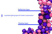 3D Bubble Alphabets, a Graphic by Madbiologist (Thumbnail 4 of 5)
