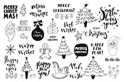 Christmas cards and tags, a Decorative Illustration by Lena Kedrova (Thumbnail 4 of 7)