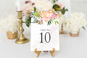 Blush Floral Wedding Invitation Set, an Invitation Template by DesignDevisers (Thumbnail 3 of 15)