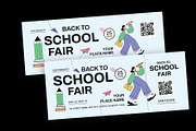 Back to School Fair Ticket, a Stationery Template by Neermana (Thumbnail 2 of 4)