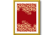 Abstract floral pattern. Vector, a Decorative Illustration by RODINA (Thumbnail 2 of 3)