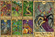 Fantasy World Tarot/full deck, a Decorative Illustration by Samiramay (Thumbnail 8 of 12)
