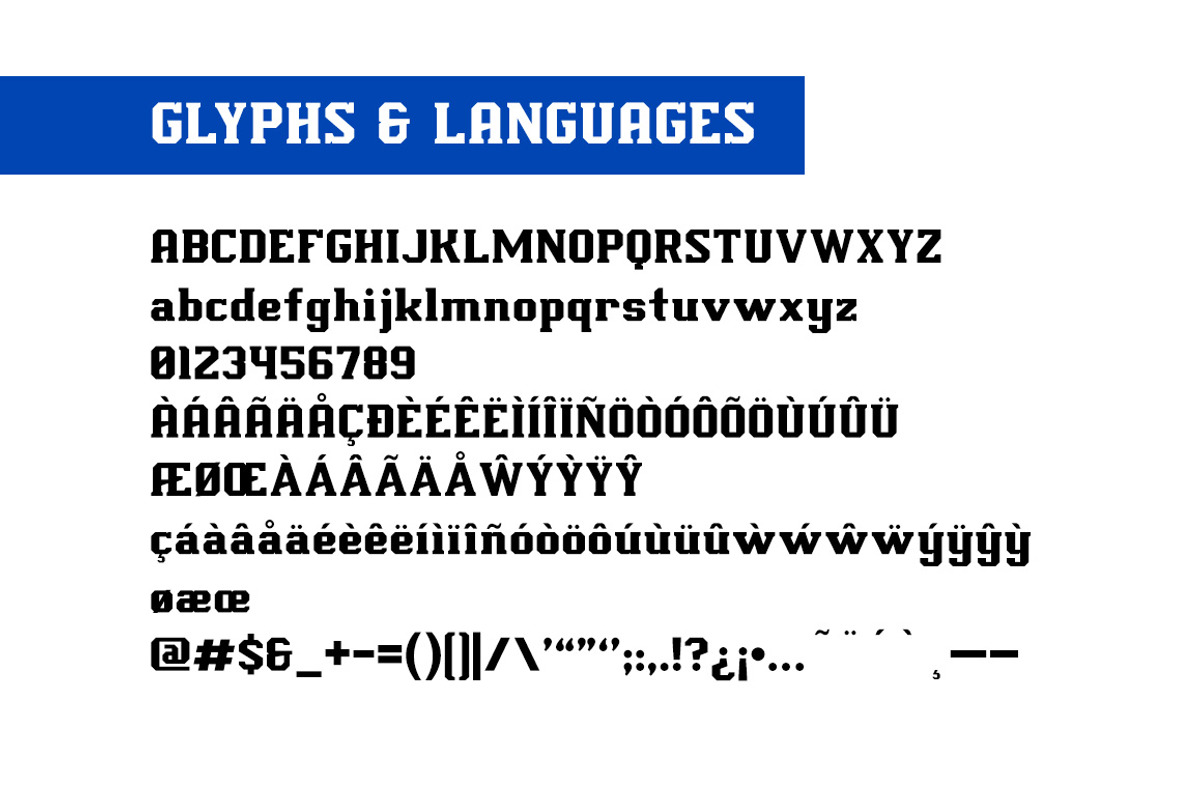 Scoreline Sports Font Family, a Slab Serif Font by ANDR35 (Photo 6 of 9)