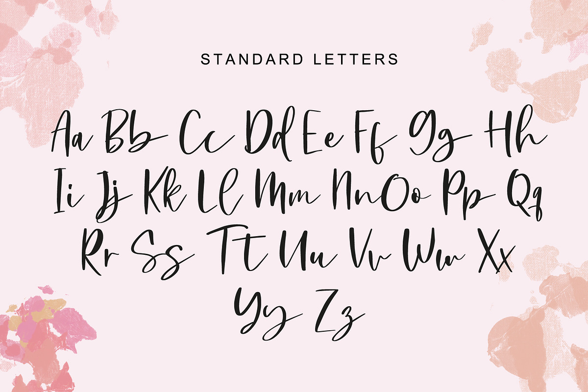 Unique Dream - Handwritten Font, a Script Font by Yuby Creative (Photo 7 of 8)