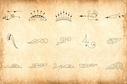Vintage Vector Ornaments, an Object Graphic by Dandylyon Designs (Thumbnail 15 of 20)