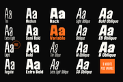 Balbek Pro - Modern Sans Serif, a Sans Serif Font by Valentino Vergan (Thumbnail 14 of 18)