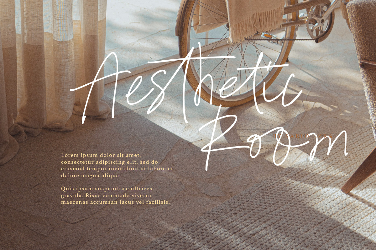 Another Passion - Handwritten Font, a Script Font by Sarid Ezra (Photo 4 of 10)