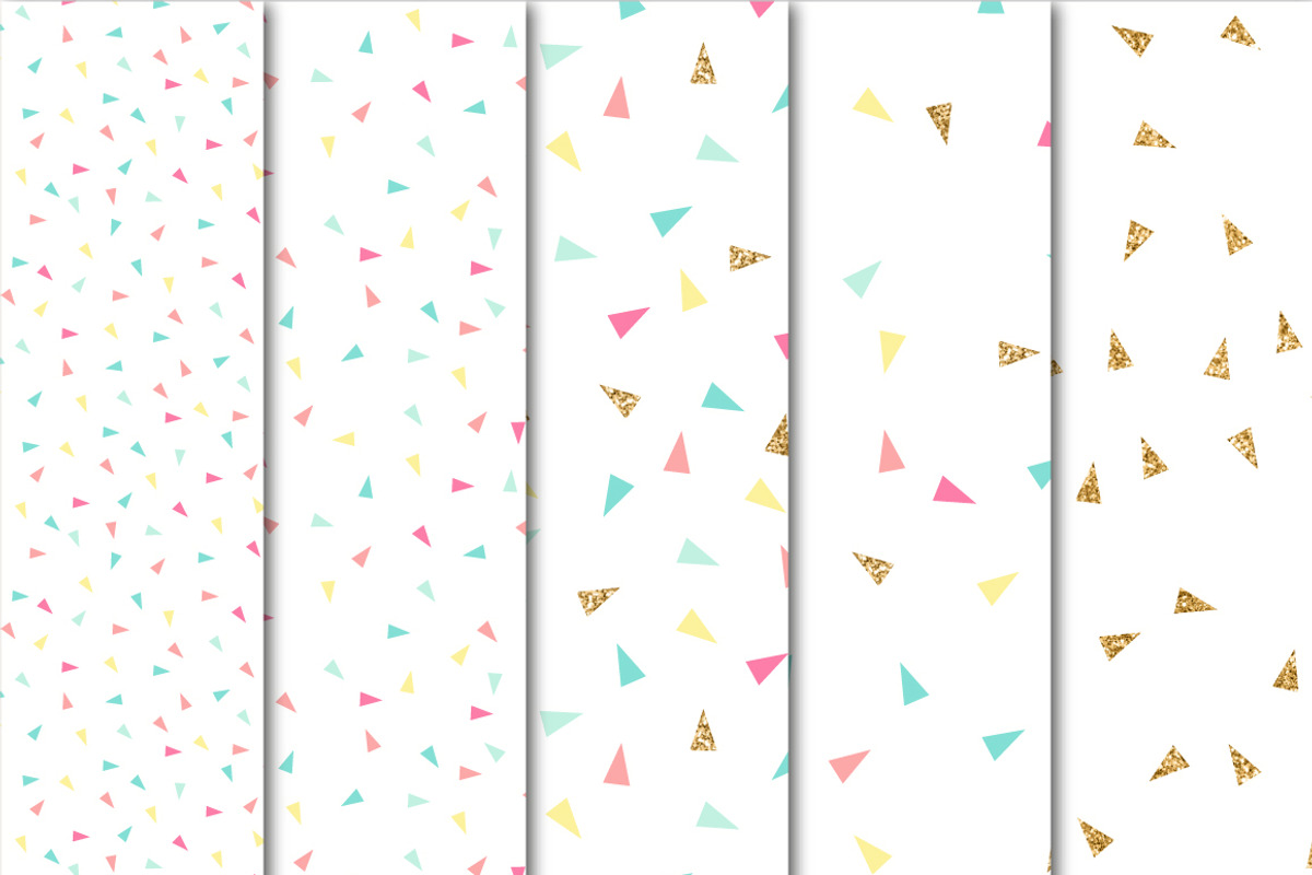 Digital Paper - Confetti II preview 3