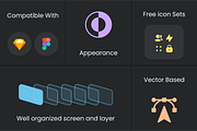 Vault app UI Kit, an App Template by Trung (Thumbnail 3 of 8)