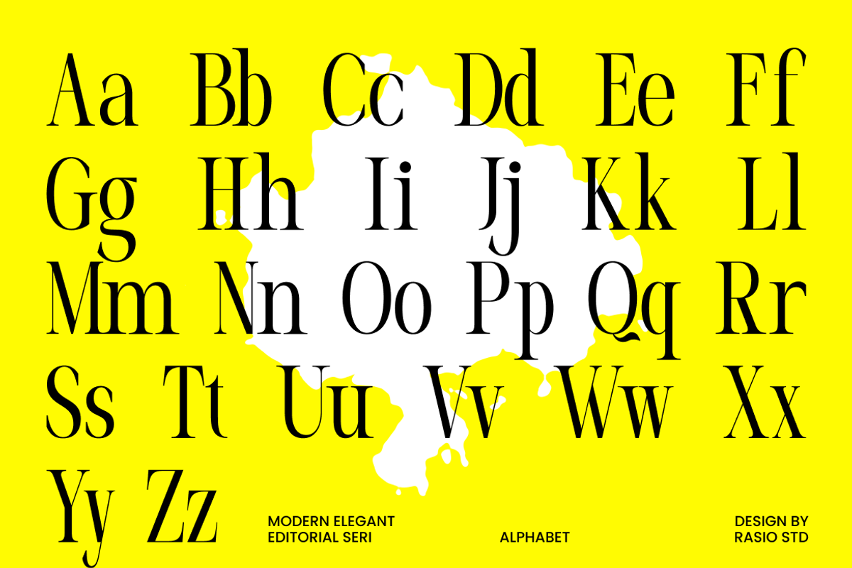 Evoire Modern Editorial Serif Font, a Serif Font by Rasio Studio (Photo 2 of 11)