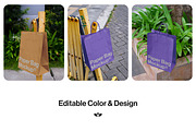 15 Outdoor Paper Bag Mockup Bundle, a Merchandise Mockup by Usethis Mockup (Thumbnail 4 of 5)