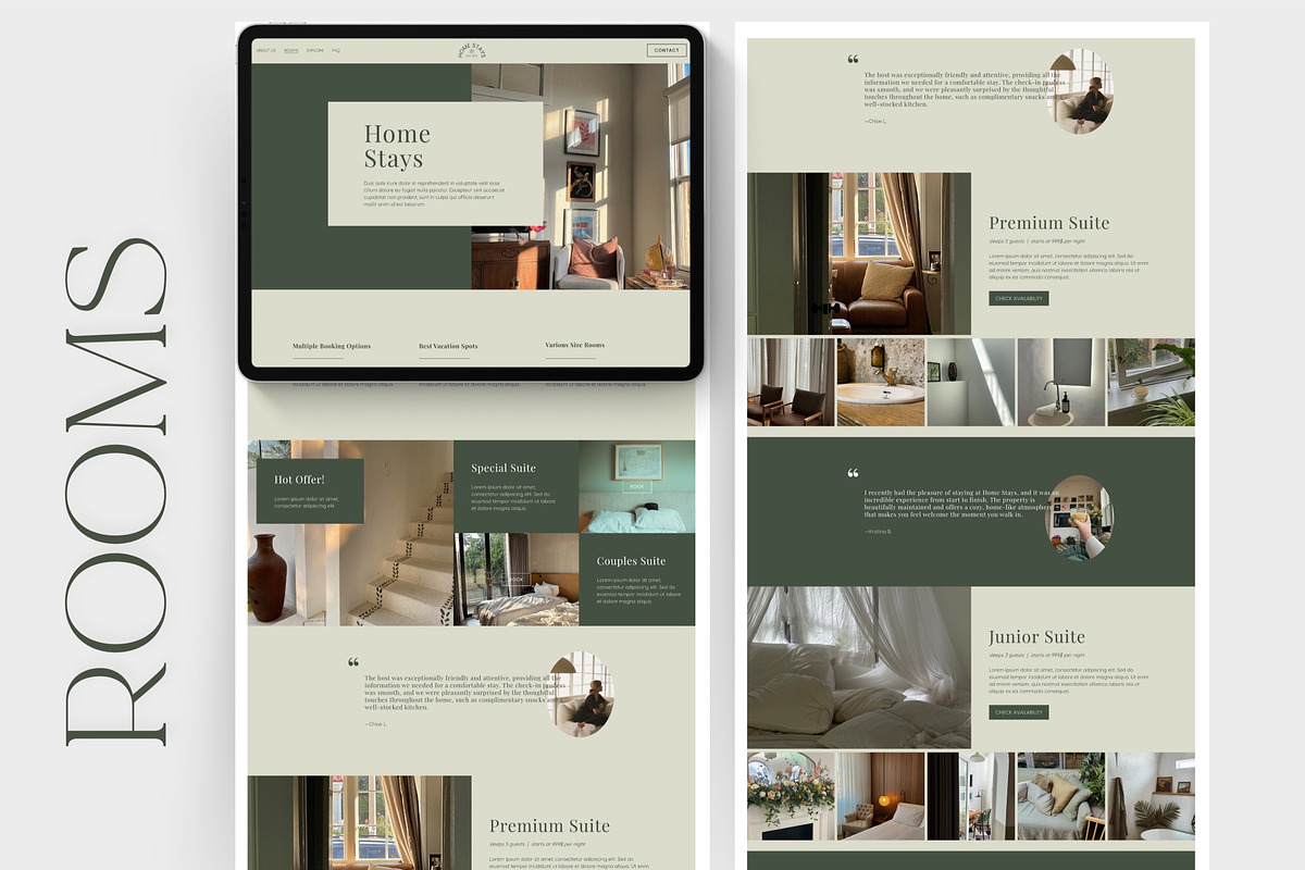 Airbnb Website Squarespace Template, a Squarespace Template by Story Native (Photo 4 of 12)
