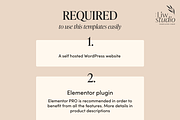 Boho WordPress Theme Elementor, a WordPress Template by Liw studio (Thumbnail 6 of 9)