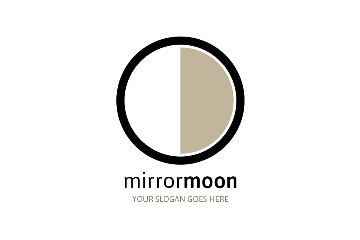 Mirror Moon Logo, a Branding & Logo Template by MLJ studios (Photo 1 of 3)