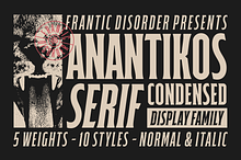 Anantikos Serif Typeface