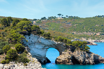 Summer Arch of San Felice, Italy, a Nature Photo by YuriyB