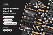 Aventi – AI Finance App Design, an App Template by productype1 (Thumbnail 1 of 5)