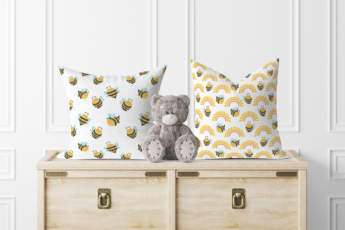 Baby Honey Bee Clipart, an Animal Illustration by DysenkaArt (Photo 5 of 6)