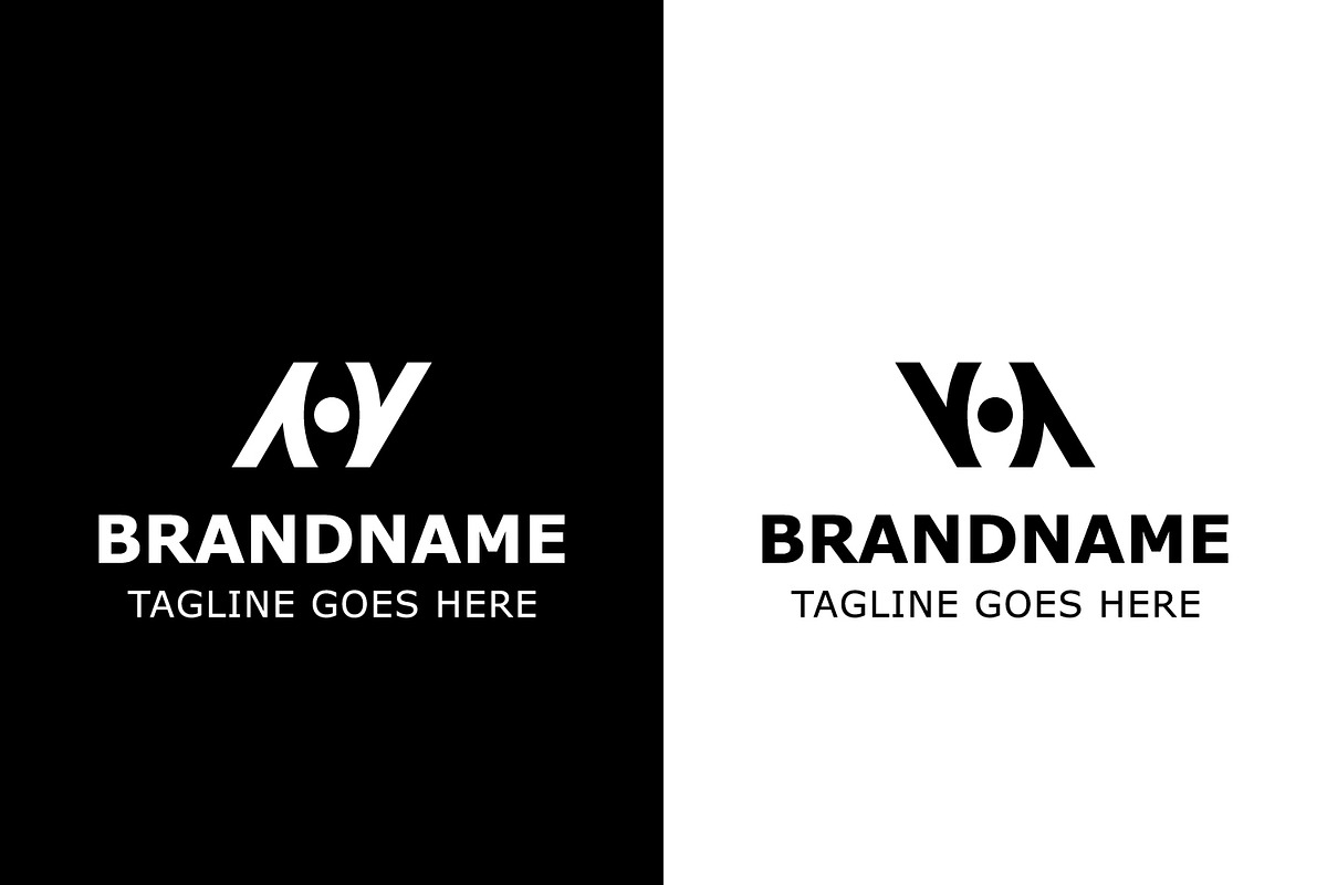 Letters VA or AV Vision Logo, a Branding & Logo Template by Pray Art Design Studio (Photo 1 of 2)