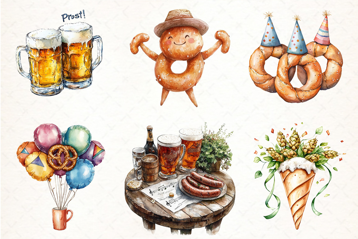 Happy Oktoberfest Beer Festival, an Illustration by Pixels.Craft (Photo 2 of 6)