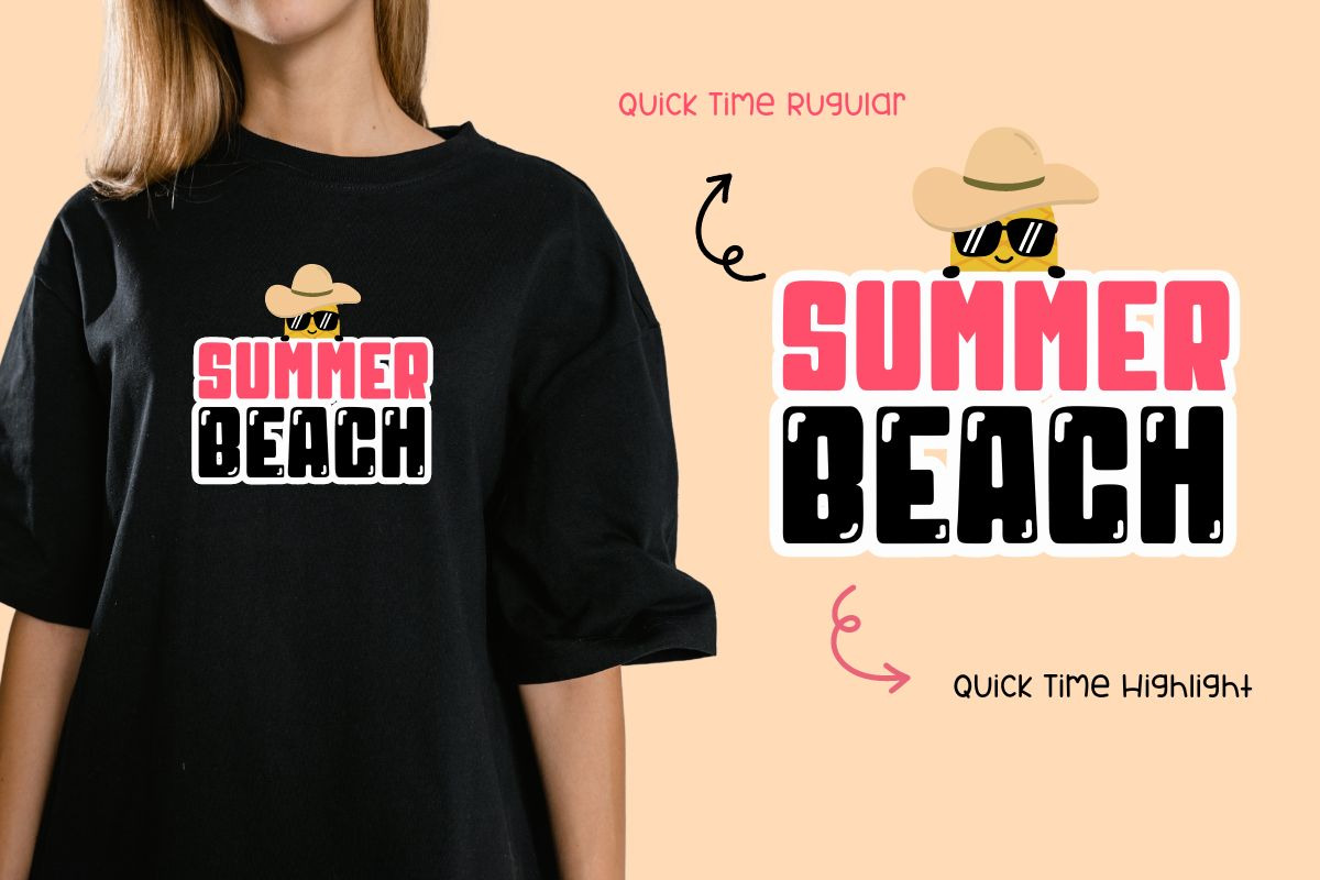 Quick Time - Font Duo, a Sans Serif Font by AnningArts (Photo 5 of 8)