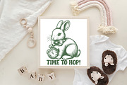 Timeless Bunny Graphic Style, an Illustration by Pixels.Craft (Thumbnail 3 of 7)