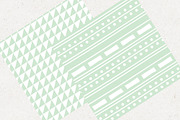 Geometry in Motion Pastel Patterns, a Pattern Graphic by Patterns for Dessert (Thumbnail 3 of 4)