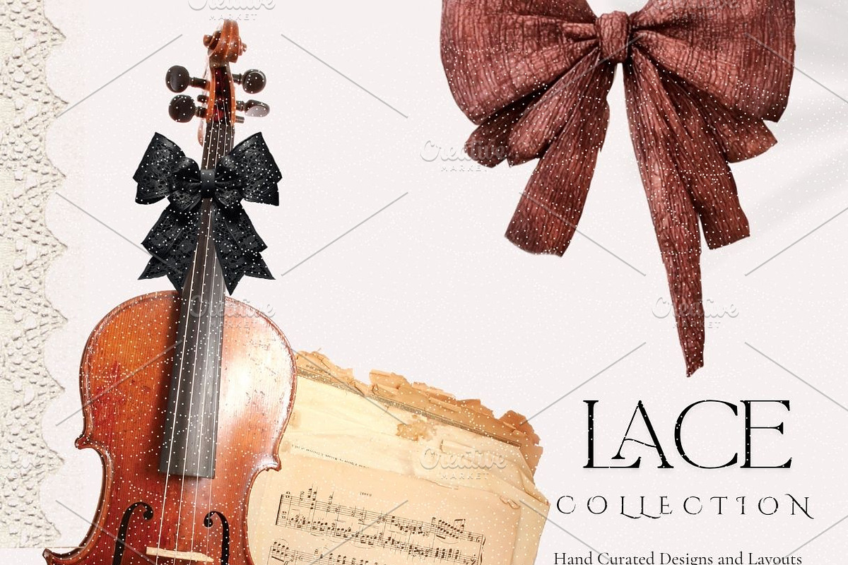 LACE COLLAGE ELEGANT KIT, a Design Template by Alisa Mikibith Art (Photo 11 of 11)